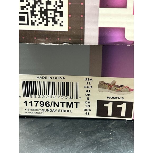 Skechers Womens Memory Foam Lightweight Woven Sandals Size 11 Multicolor Comfort - Picture 8 of 8